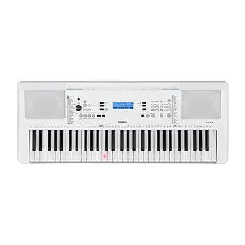 Yamaha EZ-300 ホワイト 61鍵盤 Amazon.com: Yamaha EZ300 61-Key Portable Keyboard with